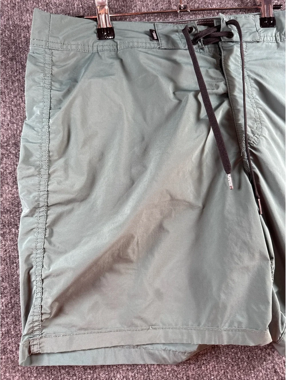 Vans Men’s Size 34 Green Drawstring Casual Shorts